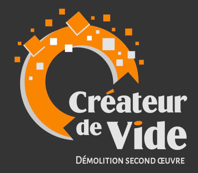 Createur De Vide Entreprise De Demolition A Quimper Logo Createur